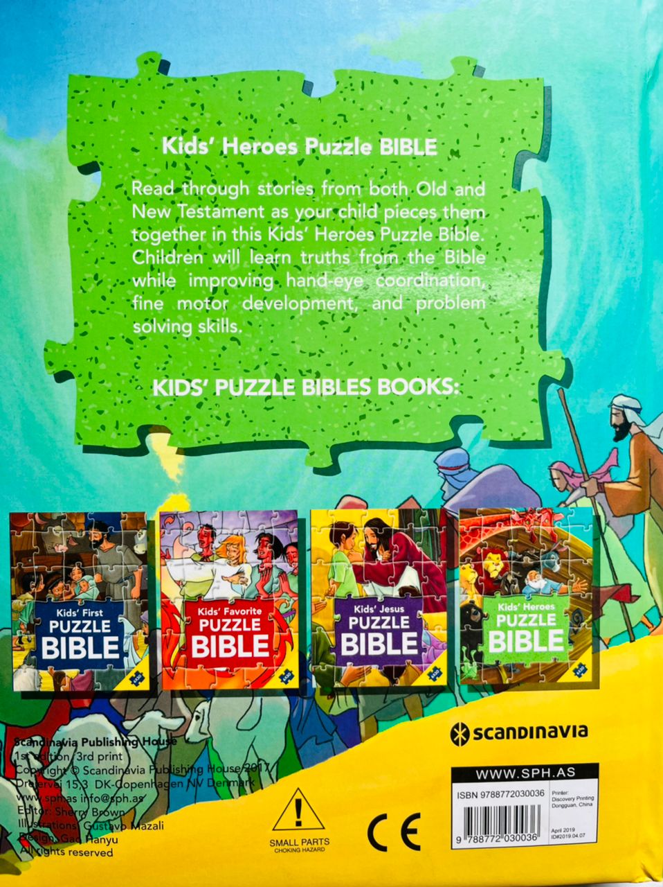 Kid’s Heroes Puzzle Bible 3